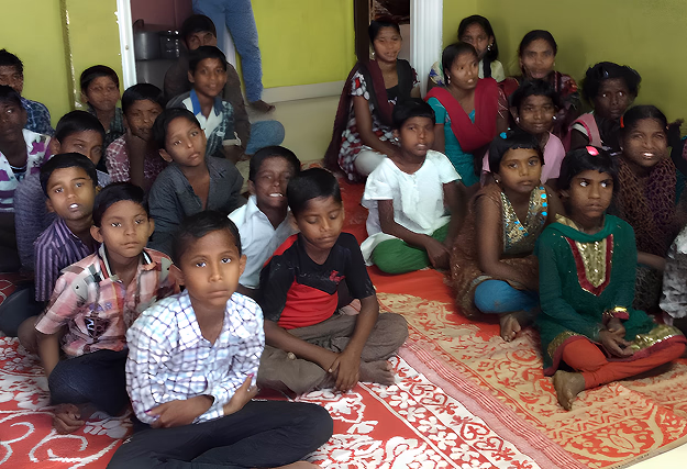 Children smiling