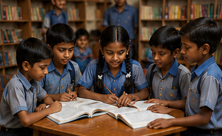 Children learning